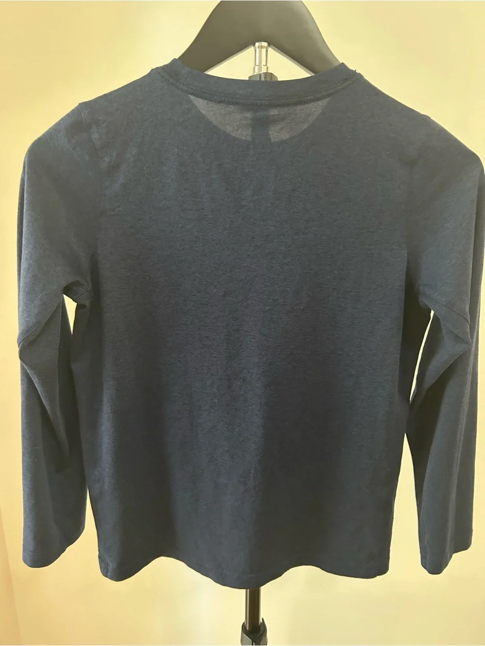 Nike Youth Long Sleeve Michigan Shirt - Navy & Yellow